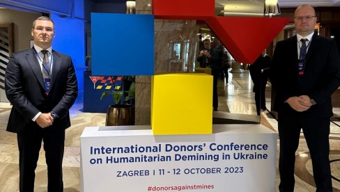Millennium Team na Međunarodnoj donatorskoj konferenciji u Zagrebu: Humanitarno razminiranje u Ukrajini Millennium Team na Međunarodnoj donatorskoj konferenciji u Zagrebu: Humanitarno razminiranje u Ukrajini
