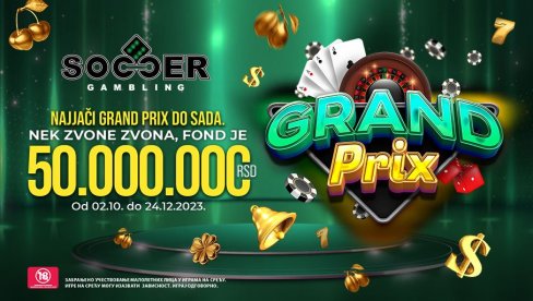 SOCCERBET GAMBLING РЕВОЛУЦИЈА – ЗГРАБИ ЈЕДНУ ОД 25.000 НАГРАДА SOCCERBET GAMBLING РЕВОЛУЦИЈА – ЗГРАБИ ЈЕДНУ ОД 25.000 НАГРАДА