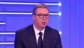 SRPSKI BROD SIGURNO PLOVI Vučić na TV Prva: Sačuvaćemo mir