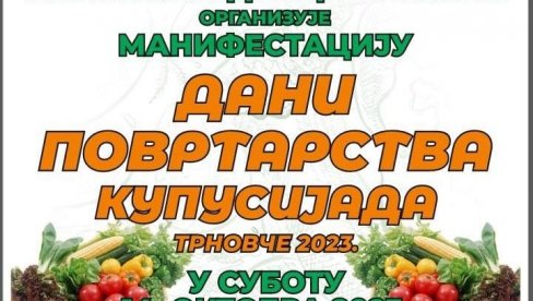 Sutra „Kupusijada“ u Trnovču Sutra „Kupusijada“ u Trnovču