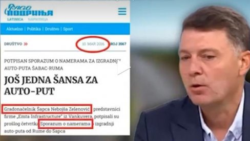 SVE OSTALO NA NAJAVAMA: Bivša vlast između Rume i Šapca obećala svašta, a izgradila jedno veliko ništa SVE OSTALO NA NAJAVAMA: Bivša vlast između Rume i Šapca obećala svašta, a izgradila jedno veliko ništa