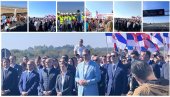 VUČIĆ NA OTVARANJU AUTO-PUTA RUMA-ŠABAC: Radimo i gradimo (FOTO/VIDEO)