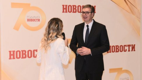 VUČIĆ ČESTITAO NOVOSTIMA 70 GODINA POSTOJANJA: Pročitajte čestitku predsednika Srbije VUČIĆ ČESTITAO NOVOSTIMA 70 GODINA POSTOJANJA: Pročitajte čestitku predsednika Srbije