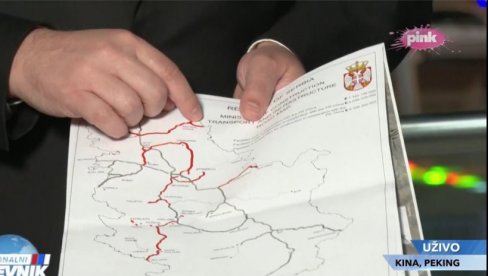 VUČIĆ POKAZAO MAPU: Šta će sve biti izgrađeno nakon potpisivanja važnih sporazuma u Kini VUČIĆ POKAZAO MAPU: Šta će sve biti izgrađeno nakon potpisivanja važnih sporazuma u Kini
