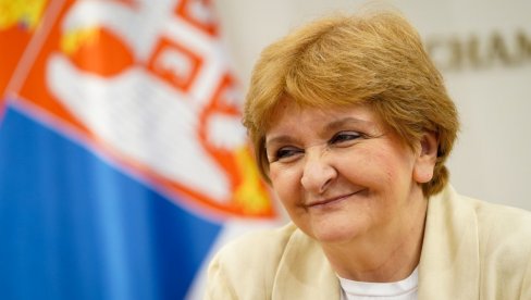 ИМАТЕ ПОВЕРЕЊЕ ЧИТАЛАЦА: Даница Грујичић, министар здравља Србије, честитала Новостима 70. рођендан ИМАТЕ ПОВЕРЕЊЕ ЧИТАЛАЦА: Даница Грујичић, министар здравља Србије, честитала Новостима 70. рођендан