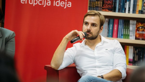 ПИСАЦ ФИЛИП ГРБИЋ, ПОВОДОМ СВОГ ТРЕЋЕГ РОМАНА, КАНОН ПОТИШТЕНОГ УМА: Продавци духовне бижутерије ПИСАЦ ФИЛИП ГРБИЋ, ПОВОДОМ СВОГ ТРЕЋЕГ РОМАНА, КАНОН ПОТИШТЕНОГ УМА: Продавци духовне бижутерије