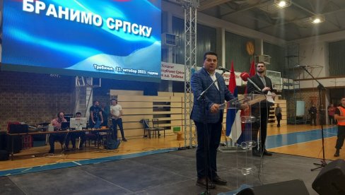 СРПСКА БРАНИ ПРЕДСЕДНИКА: У Требињу и на Палама скупови подршке Додику и његовој породици СРПСКА БРАНИ ПРЕДСЕДНИКА: У Требињу и на Палама скупови подршке Додику и његовој породици