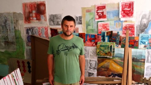 NA RUPI U VAZDUHU I PROFESOR IZ VRANJA: Aleksandar Đorđević u međunarodnoj grupi slikara na izložbi u Berlinu NA RUPI U VAZDUHU I PROFESOR IZ VRANJA: Aleksandar Đorđević u međunarodnoj grupi slikara na izložbi u Berlinu