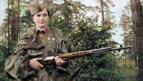 ЖЕНА СМРТ: Људмила је била најубојитији совјетски снајпер - ликвидирала преко 300 Немаца ЖЕНА СМРТ: Људмила је била најубојитији совјетски снајпер - ликвидирала преко 300 Немаца