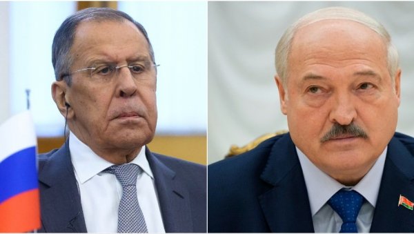 ОДНОСИ МОСКВЕ И МИНСКА ЗА ПРИМЕР: Лавров стигао у Минск на састанак са Лукашенком ОДНОСИ МОСКВЕ И МИНСКА ЗА ПРИМЕР: Лавров стигао у Минск на састанак са Лукашенком