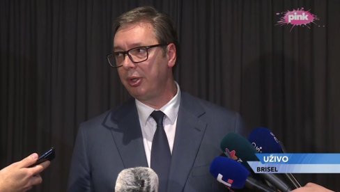 VUČIĆ IZ BRISELA: Srbija ne može da prihvati članstvo tzv. Kosova u UN, niti nezavisnost tzv. Kosova (VIDEO)