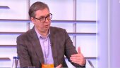ВУЧИЋ НА ТВ ПРВА: Председник објавио сјајне вести за грађане, па говорио о изборима и опозицији ВУЧИЋ НА ТВ ПРВА: Председник објавио сјајне вести за грађане, па говорио о изборима и опозицији
