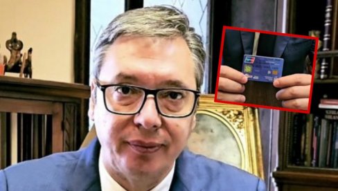 OVAKO IZGLEDA STUDENTSKA PLATNA KARTICA Vučić je pokazao i najavio: Prijavljivanje od 13. novembra (VIDEO)