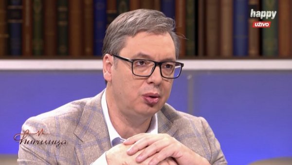 ВУЧИЋ КОД МАРИЋА: Србија не сме да стане ВУЧИЋ КОД МАРИЋА: Србија не сме да стане