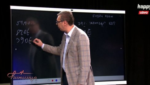 SAMO POGLEDAJTE REZULTATE Vučić sve pokazao u brojkama - Šta je uradila ova, a šta prethodna vlast (VIDEO) SAMO POGLEDAJTE REZULTATE Vučić sve pokazao u brojkama - Šta je uradila ova, a šta prethodna vlast (VIDEO)