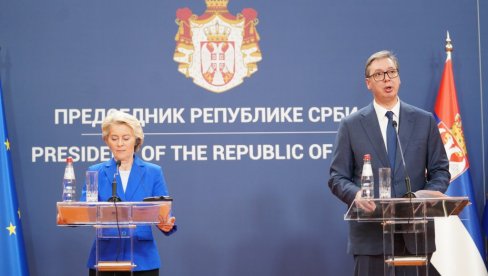 ВУЧИЋ ПРЕД ШЕФИЦОМ ЕВРОПСКЕ КОМИСИЈЕ ПОРУЧИО: Нећу признати независно Косово (ВИДЕО) ВУЧИЋ ПРЕД ШЕФИЦОМ ЕВРОПСКЕ КОМИСИЈЕ ПОРУЧИО: Нећу признати независно Косово (ВИДЕО)