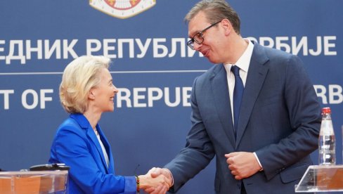 VUČIĆ U ČETVRTAK SA FON DER LAJEN U DAVOSU: Predsednik Srbije se sastaje sa predsednicom Evropske komisije