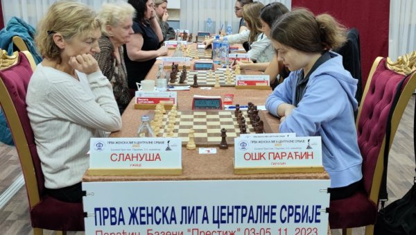 У ПАРАЋИНУ СЕ ПОНОВО ИГРА ШАХ: Почела Прва женска лига централне Србије (ФОТО) У ПАРАЋИНУ СЕ ПОНОВО ИГРА ШАХ: Почела Прва женска лига централне Србије (ФОТО)