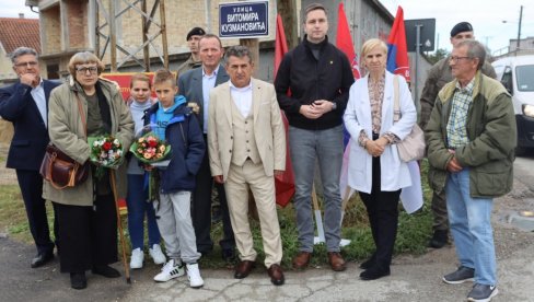 DAO ŽIVOT NA BRANIKU OTADŽBINE: Heroju Vitomiru Kuzmanoviću ulica u Veterniku DAO ŽIVOT NA BRANIKU OTADŽBINE: Heroju Vitomiru Kuzmanoviću ulica u Veterniku