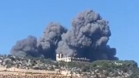 BUKTI RAT NA GRANICI SA LIBANOM: Izrael i Hezbolah razmenjuju vatru (VIDEO)