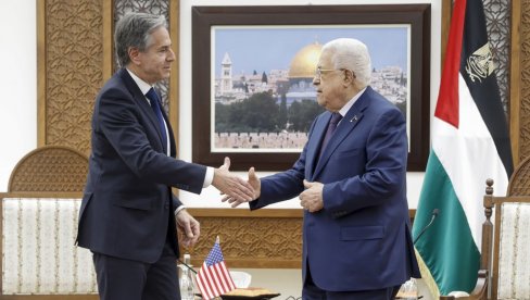 BLINKEN POSLE POSETE ZAPADNOJ OBALI: Palestinska uprava treba da ima centralnu ulogu u budućnosti Gaze BLINKEN POSLE POSETE ZAPADNOJ OBALI: Palestinska uprava treba da ima centralnu ulogu u budućnosti Gaze