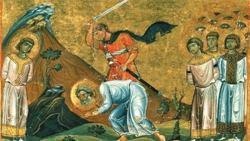 СЛАВИМО ЗАШТИТНИКА НЕВИНИХ И НЕМОЋНИХ Данас се помолите овим речима