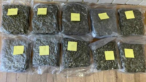 ZAPLENJENO VIŠE OD PET KILOGRAMA NARKOTIKA: Uhapšen Novosađanin osumnjičen za nelegalnu trgovinu drogom ZAPLENJENO VIŠE OD PET KILOGRAMA NARKOTIKA: Uhapšen Novosađanin osumnjičen za nelegalnu trgovinu drogom