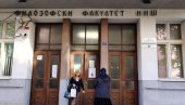 VREME ZA RAD: Departmani za istoriju i srbistiku Filozofskog fakulteta u Nišu zahtevaju prekid blokade i hitan početak nastavnog procesa