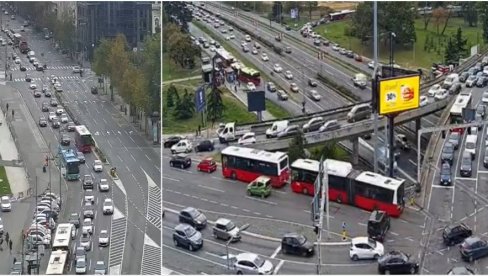 GUŽVE I OVOG JUTRA: Ako možete, zaobiđite ove delove Beograda (FOTO) GUŽVE I OVOG JUTRA: Ako možete, zaobiđite ove delove Beograda (FOTO)