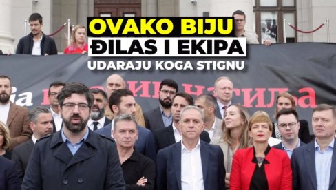 JEDNO PRIČAJU, A DRUGO RADE Ko stoji iza proglasa opozicije i kako se ponašaju na javnoj sceni (VIDEO) JEDNO PRIČAJU, A DRUGO RADE Ko stoji iza proglasa opozicije i kako se ponašaju na javnoj sceni (VIDEO)