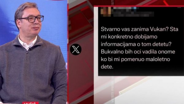 ТО ЈЕ СВЕ ШТО ИМАЈУ ДА ПОНУДЕ Вучић о бруталним увредама и нападима опозиције на његову породицу ТО ЈЕ СВЕ ШТО ИМАЈУ ДА ПОНУДЕ Вучић о бруталним увредама и нападима опозиције на његову породицу