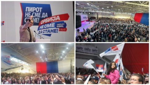 NAŠE JE DA ČUJEMO I SLUŠAMO VAS: Vučić se obratio na skupu liste „Aleksandar Vučić - Srbija ne sme da stane“ u Pirotu (FOTO/VIDEO) NAŠE JE DA ČUJEMO I SLUŠAMO VAS: Vučić se obratio na skupu liste „Aleksandar Vučić - Srbija ne sme da stane“ u Pirotu (FOTO/VIDEO)
