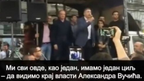 ŽRTVE SA KiM MU NIŠTA NE ZNAČE: Obradović i na godišnjicu pogroma sve vreme pričao o Vučiću