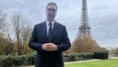 ТО БИ БИЛО ВЕОМА ВАЖНО И ЗА СРБИЈУ Вучић: Покренута веома важна тема у Паризу ТО БИ БИЛО ВЕОМА ВАЖНО И ЗА СРБИЈУ Вучић: Покренута веома важна тема у Паризу