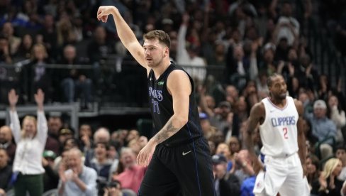 NESTVARNI LUKA DONČIĆ: MVP partija Slovenca u pobedi Dalasa nad Klipersima (VIDEO)