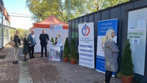КУЋИЦА ЗДРАВЉА НА ЧУКАРИЦИ: Бесплатни превентивни прегледи без здравствене књижице до 19. новембра КУЋИЦА ЗДРАВЉА НА ЧУКАРИЦИ: Бесплатни превентивни прегледи без здравствене књижице до 19. новембра