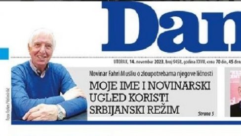 NASTAVLJA SE OPŠTA HAJKA PROTIV VUČIĆEVE MAJKE: Đilasov tabloid Danas dotakao novo dno (FOTO) NASTAVLJA SE OPŠTA HAJKA PROTIV VUČIĆEVE MAJKE: Đilasov tabloid Danas dotakao novo dno (FOTO)