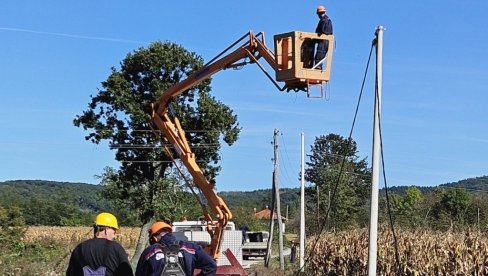 U sredu bez struje deo Braničevskog okruga