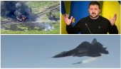 JEDINA RUSKA ESKADRILA SU-57 TERORIŠE UKRAJINU: Seju strah u Kijevu i na Zapadu raketnim udarima po kopnu i vazduhu(VIDEO)