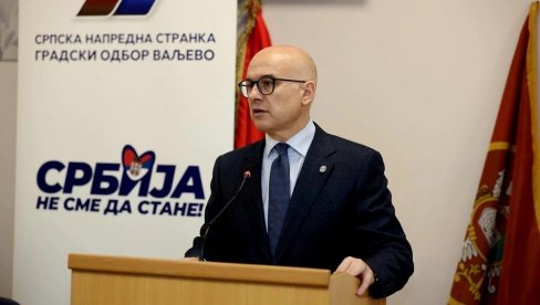 VUČEVIĆ U VALJEVU Sa skupa SNS poručio: Izbori koji su pred nama su sudbonosni VUČEVIĆ U VALJEVU Sa skupa SNS poručio: Izbori koji su pred nama su sudbonosni