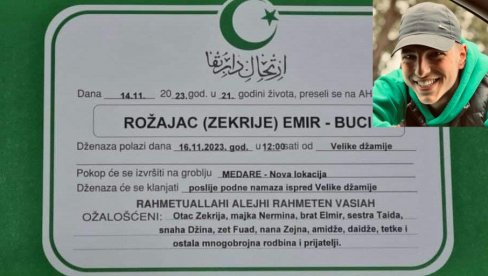 TELO MOG SINA LETELO JE 50 METARA: Otac mladića stradalog u Sijenici, u saobraćajnoj nesreći, očajan - Emir nije snimao trke (FOTO) TELO MOG SINA LETELO JE 50 METARA: Otac mladića stradalog u Sijenici, u saobraćajnoj nesreći, očajan - Emir nije snimao trke (FOTO)