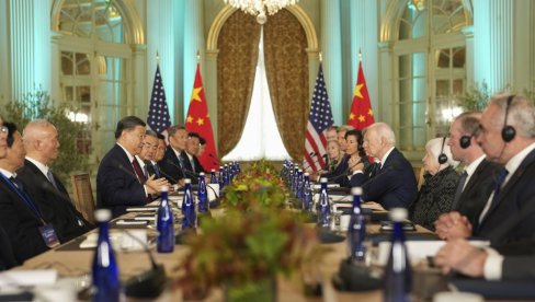 DOSTA PROSTORA ZA BILATERALNU SARADNJU SAD I KINE: Bajden i Si na sastanku u San Francisku obnovili vojne komunikacije DOSTA PROSTORA ZA BILATERALNU SARADNJU SAD I KINE: Bajden i Si na sastanku u San Francisku obnovili vojne komunikacije