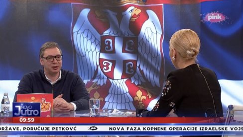 VUČIĆ U NOVOM VIKEND JUTRU: Glavne poruke opozicije su - Mrzimo Vučića, i moramo da zaštitimo privatni biznis Šolaka VUČIĆ U NOVOM VIKEND JUTRU: Glavne poruke opozicije su - Mrzimo Vučića, i moramo da zaštitimo privatni biznis Šolaka