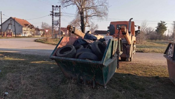 ИЗНОШЕЊА КАБАСТОГ ОТПАДА: Нова акција у зрењанинским селима