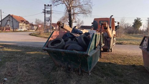 IZNOŠENJA KABASTOG OTPADA: Nova akcija u zrenjaninskim selima