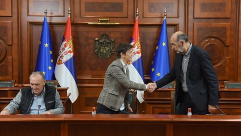 POSTIGNUT SPORAZUM VLADE REPUBLIKE SRBIJE I SINDIKATA: Cilj poboljšanje i jačanje sektora zdravstva i uslova rada svih zaposlenih POSTIGNUT SPORAZUM VLADE REPUBLIKE SRBIJE I SINDIKATA: Cilj poboljšanje i jačanje sektora zdravstva i uslova rada svih zaposlenih