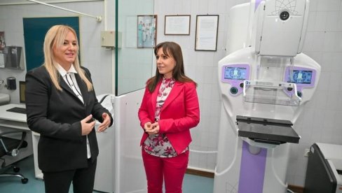 LAKŠE DO DIJAGNOZE: Dom zdravlja u Rumi dobio novi mamograf (FOTO) LAKŠE DO DIJAGNOZE: Dom zdravlja u Rumi dobio novi mamograf (FOTO)