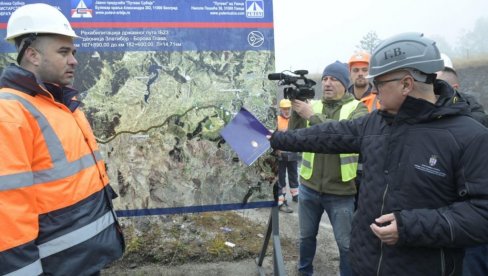 U PUTEVE U OPŠTINI ČAJETINA OVE GODINE ULOŽENO 700 MILIONA DINARA: Ministar Vesić obišao radove na magistralnom delu Zlatibor ‒ Borova glava