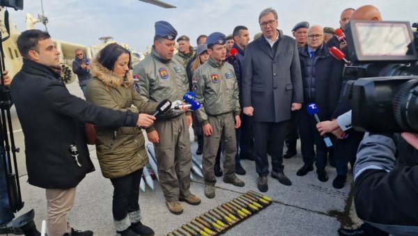ВУЧИЋ: Србија је војно неутрална, битно је да увек будемо довољно способни и мудри, паметни и јаки ВУЧИЋ: Србија је војно неутрална, битно је да увек будемо довољно способни и мудри, паметни и јаки