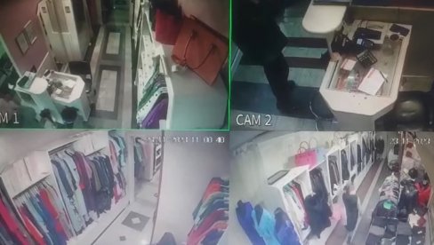 POGLEDAJTE SNIMAK KRAĐE U POZNATOM BUTIKU U KRUŠEVCU: Žena bluze strpala u torbu, jednu i sa aufingerom (VIDEO) POGLEDAJTE SNIMAK KRAĐE U POZNATOM BUTIKU U KRUŠEVCU: Žena bluze strpala u torbu, jednu i sa aufingerom (VIDEO)